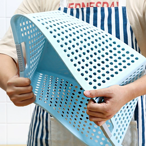 Пластиковая корзина для хранения, настольная система хранения, коробочка для хранения, прямоугольная коробка для хранения, игрушка для детского сада