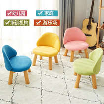 Home cute small small stool lazy backlocked people in red bench creative short stool sofa bench