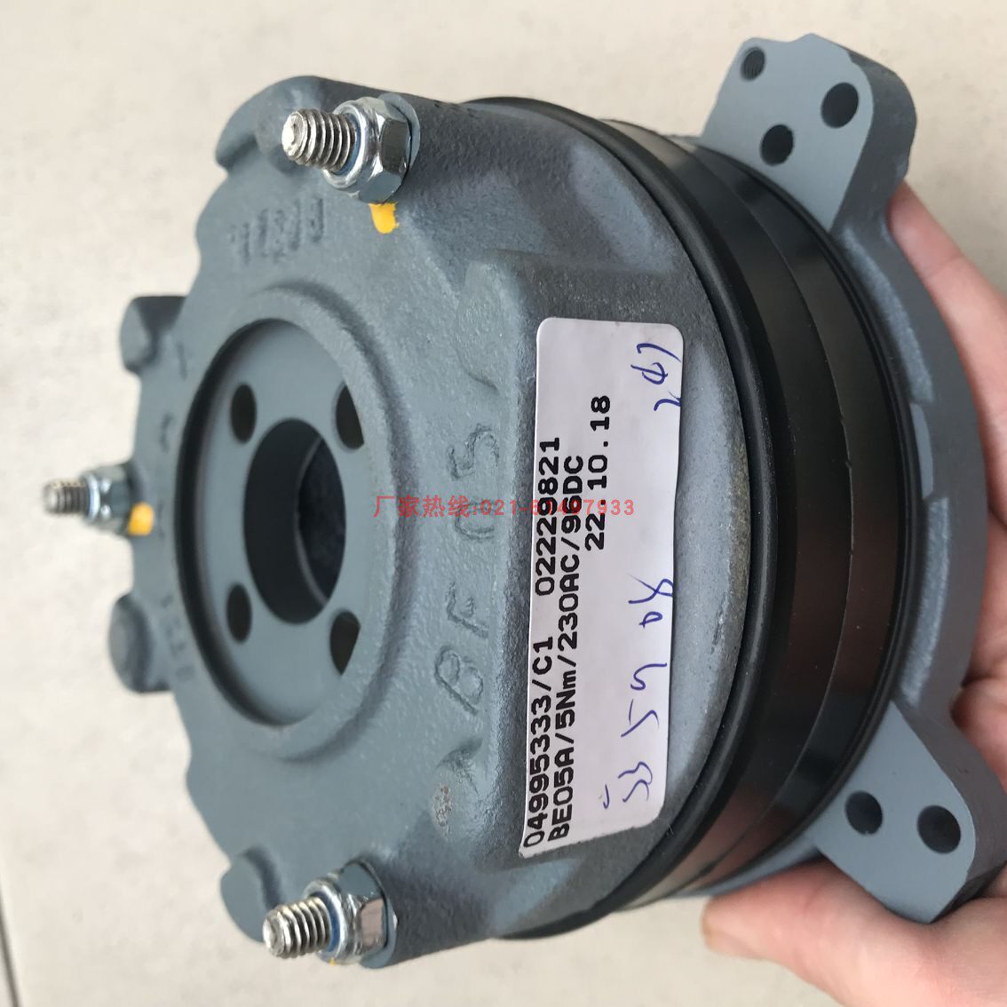 SEW电机制动器BE05A 5NM 230VAC抱闸总成 BE05B 5NM 400VAC刹车