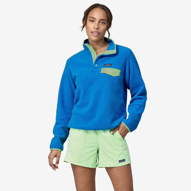 Patagonia Lw Synchilla Snap-T P/O Patagonia Women's Pullover Fleece Jacket 25455 Patagonia Lw Synchilla Snap-T P/O Patagonia Women's Pullover Fleece Jacket 25455