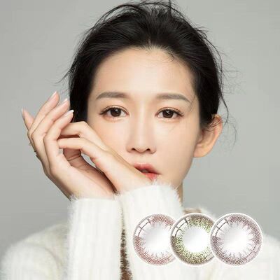 达人验货！万人好评！美瞳日抛10片