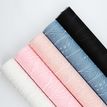 Little gardener Korean lightning yarn Lace yarn package flower yarn net Flower bouquet wrapping paper mesh package flower material mesh