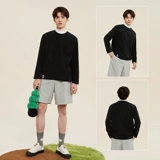 Semir, мужской бархатный базовый приятный телу зимний утепленный демисезонный лонгслив с круглым воротником