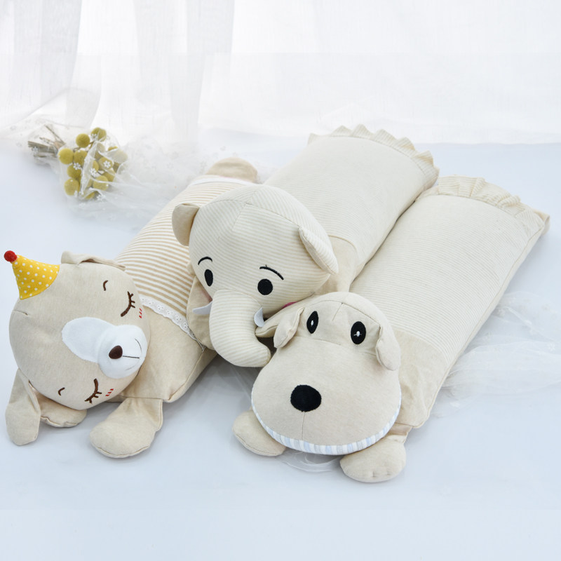 Buckwheat Pillow Yunnan Washed Buckwheat Shell Pillow Core Pure Cotton Pillowcase Cartoon Solid Pillow Children Hug Pillow Cassiae Aiba