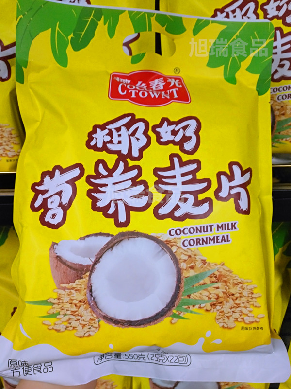 Spring coconut milk nutrition oatmeal 550g 25gx22 pack