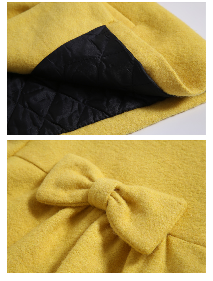Manteau pour fille MIQIDIDA en laine - Ref 2161774 Image 29