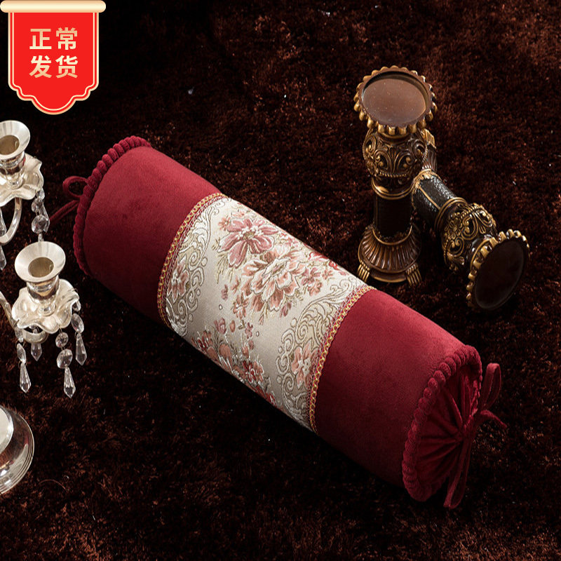 European-style new PP cotton coffee luxury sofa pillow cushion candy pillowcase backrest living room with core large waist support