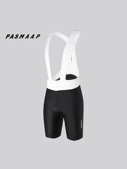 PAS MAAP新款春夏季骑行短裤薄款高品质自行车吊带高弹力背带裤