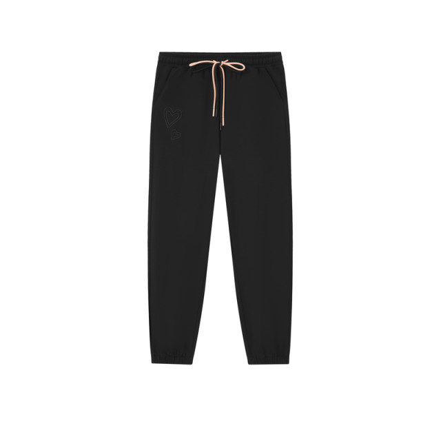 Semir Casual Pants Women's Loose Leg Sports Pants 2024 Spring New Black Slim Pants Harem Pants Trendy