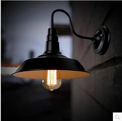 Nordic Minimalist American Wall Lamp Industrial Wind Retro Interior Wall Lamp Personality Creative Single Head Bar Wall Lamp
