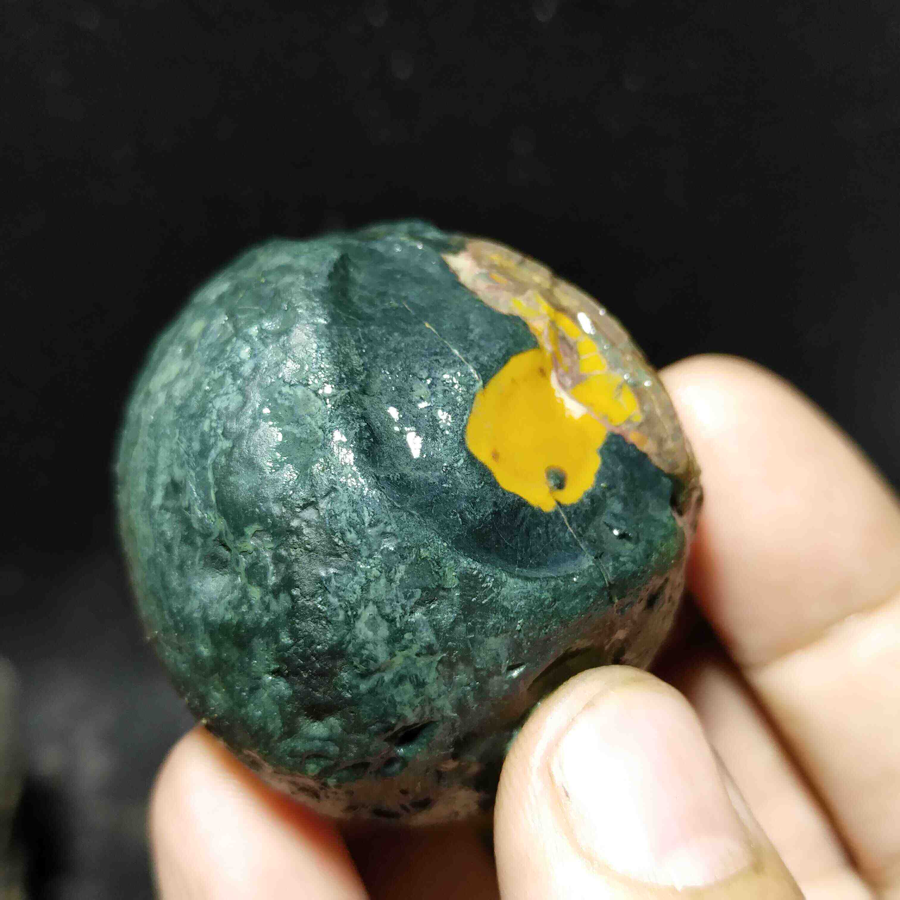 蛋黄玉石 原石 瑪瑙 置物 飾り净化 開運 冥想