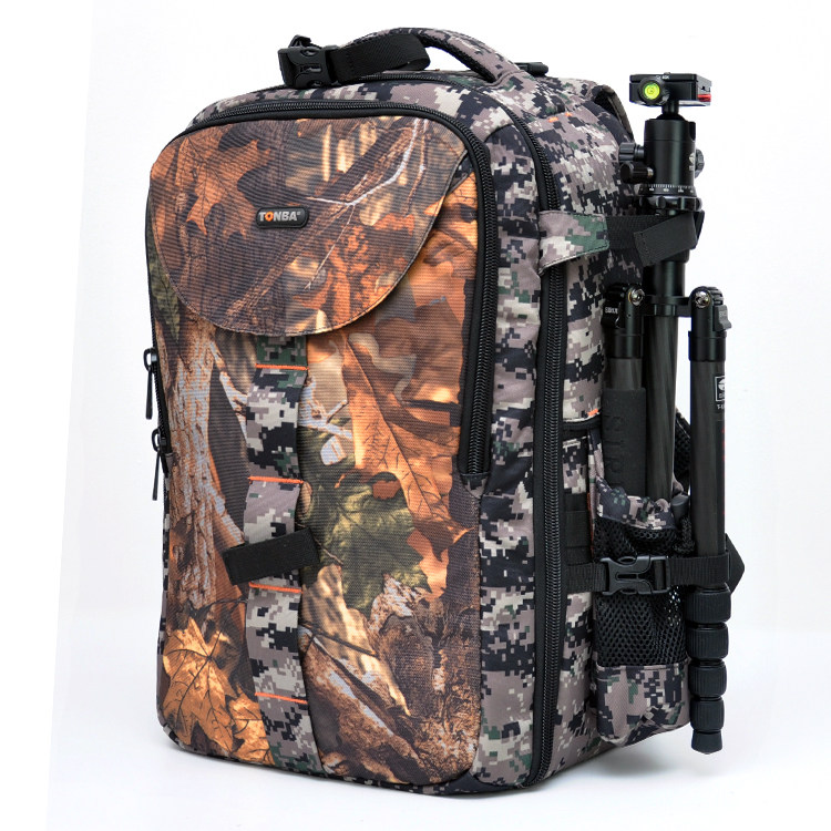Camera bag double shoulder camouflage multifunctional large capacity SLR digital R5 outdoor travel light men and women rainproof