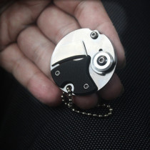 Mini knife outdoor multifunctional folding knife keychain pendant removal express knife portable pocket coin knife