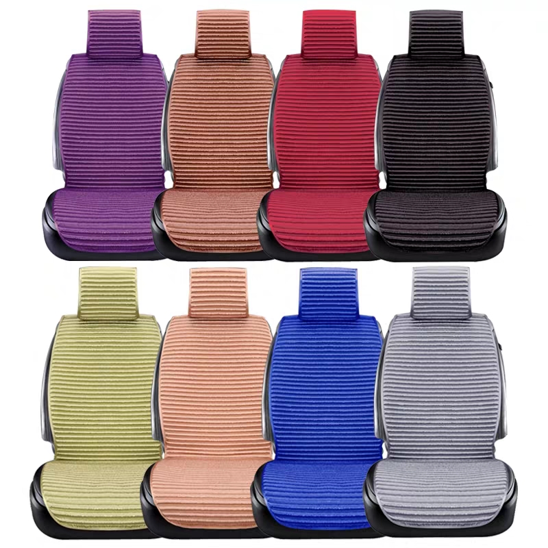 Car seat cushion single-piece main driving four seasons universal double-sided buckwheat seat cushion health simple front row universal seat cushion