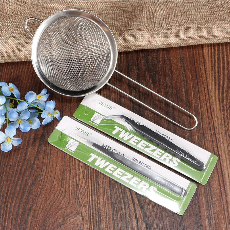Three sets of two sets of swallow-nest picking tools tweezers Nest Funnel Professional Swallow and Divine Instrumental stainless steel