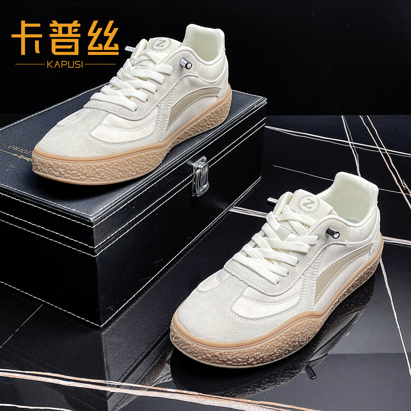 Kapusi Retro German Training Shoes for Men, 2026 New Model Sneakers with Rubber Sole, Lightweight and Comfortable Outdoor Casual Shoes Kapusi Retro German Training Shoes for Men, 2026 New Model Sneakers with Rubber Sole, Lightweight and Comfortable Outdoor Casual Shoes