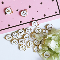 Dream catcher DIY accessories material bracelet pendant double-sided letter White and Dream Catcher a single shot without hair