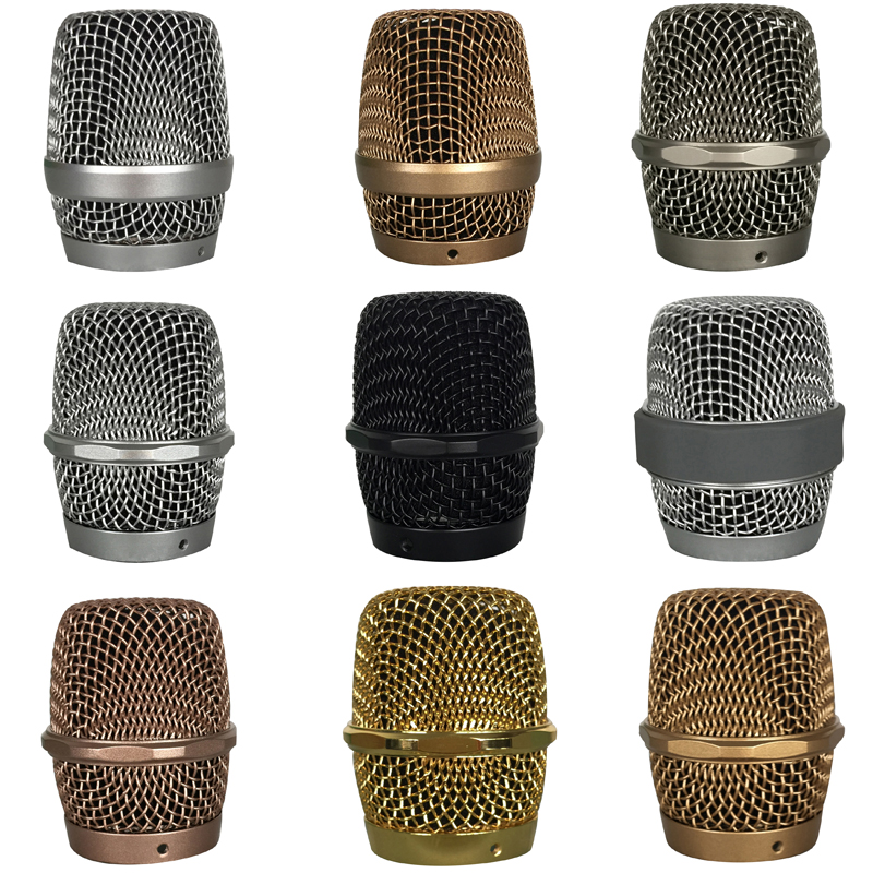 Universal wireless microphone microphone mesh cover microphone mesh head microphone cover steel cover KTV accessories hearing microphone accessories