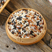 Northeast farmhouse five-color rice red rice black rice brown rice Rice glutinous rice cooking porridge rice nutrition multicolored coarse grains combination