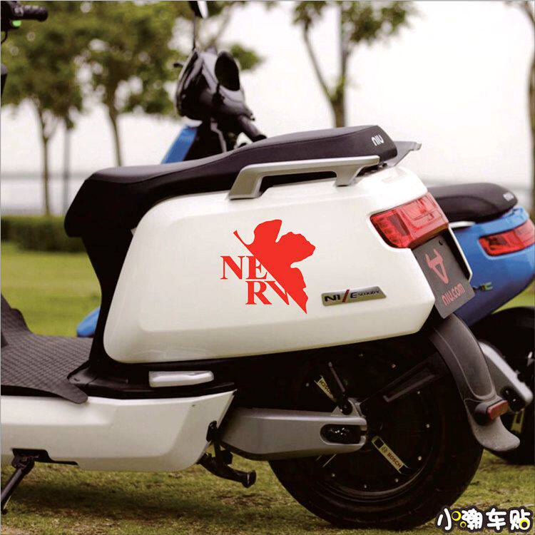 Car Sticker Creative Personality Cartoon EVA Car Post New Century Gospel Warrior Electric Moron Scratchproof