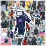 Туалетный человек и наклейка на стикер Skibidi Toime Game Cartoon Water Cup Водонепроницаемая декоративная наклейка граффити