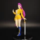 Большая желтая кукла, 19см