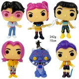 KPOP Охота на ведьм для девочек, полная коллекция, фигурка куклы, версия Q, большая голова, охотник на демонов, Шака, группа для мальчиков, модель тигра, орнамент