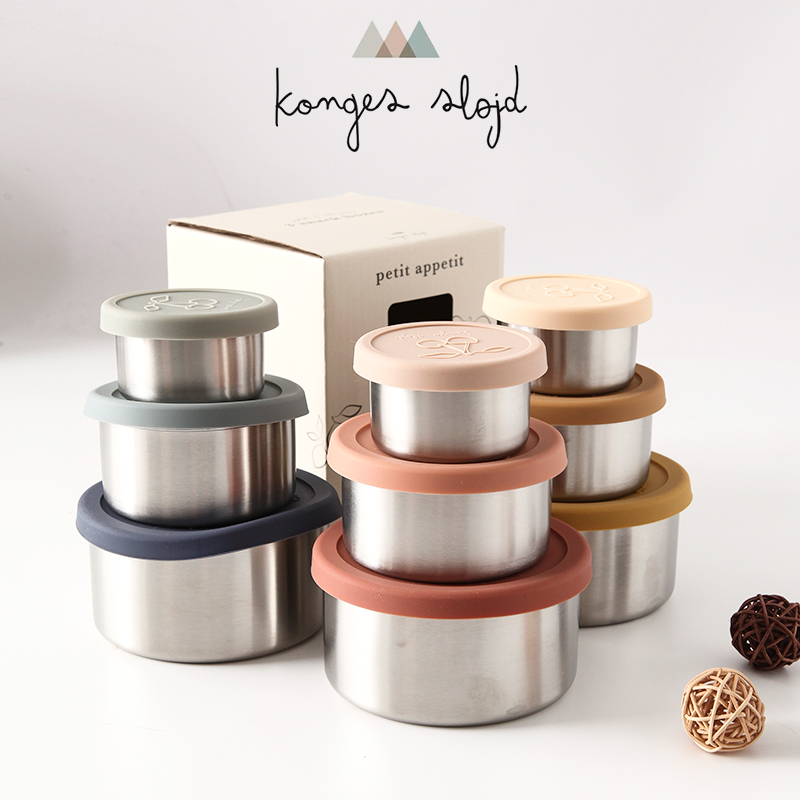 little Home Spot Denmark Konges Slojd FW22 Children's Lunch Box stainless steel lunch box