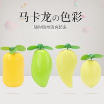 Creative fruit styling USB charging Mini small fan handheld portable outdoor fan sling