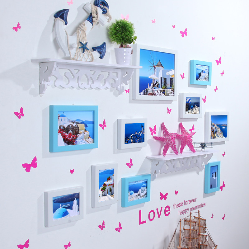 Mediterranean Living Room Decoration Painting Bedroom Bedside Painting Small Frescoed Fresco Sofa Background Wall Hanging Painting Dining Room Wall Painting