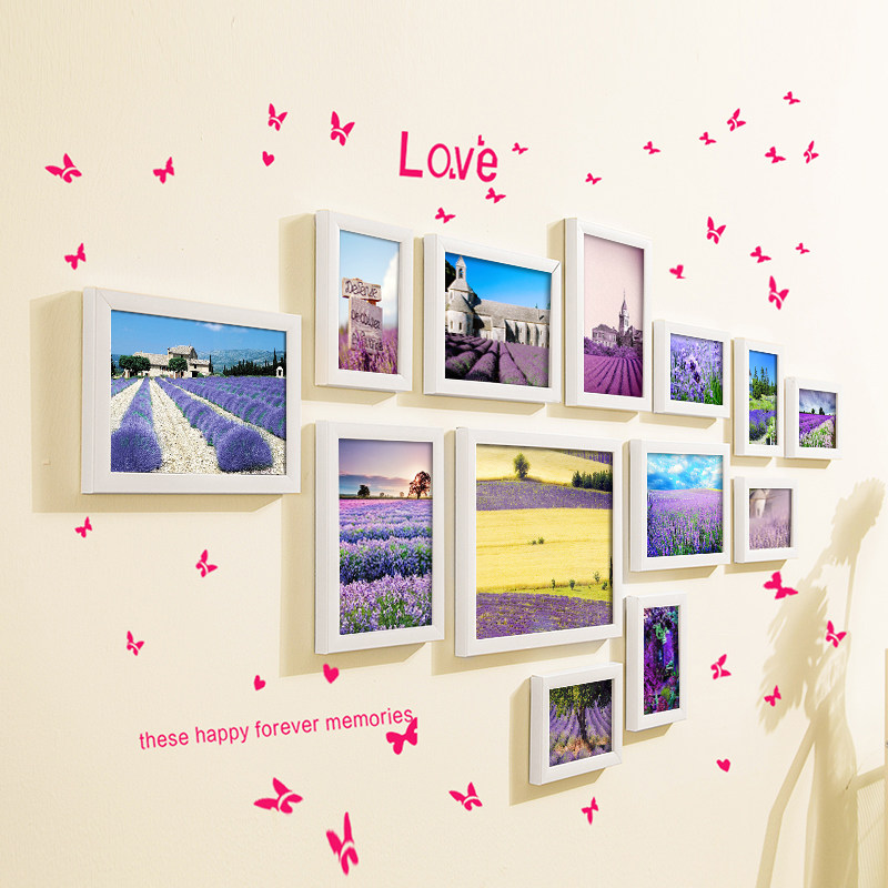 13 frame living room hipster photo wall decoration frame wall photo wall creative bedroom hanging wall picture frame