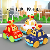 Inertial back car boy presses car children toy 4 Yi 3 6 years old and half baby 1 to 2 resistant fall 5