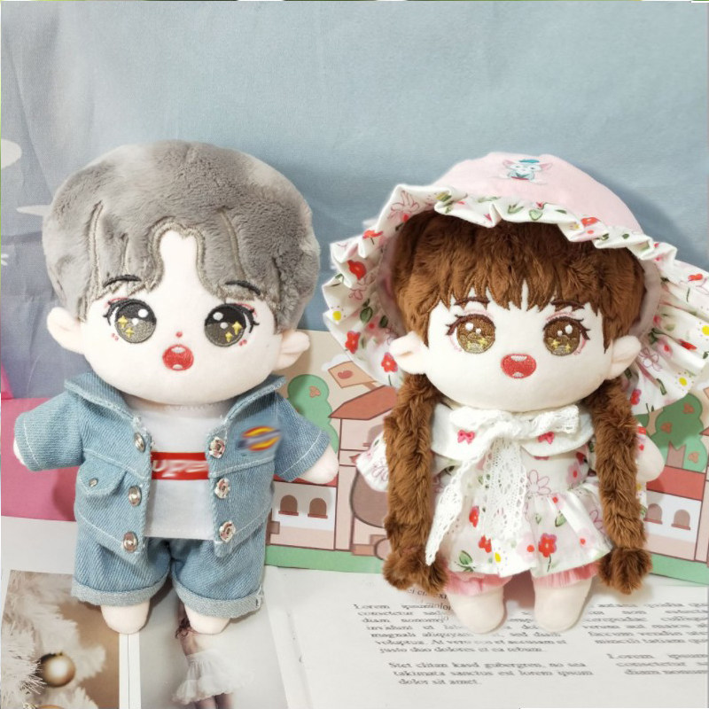 Cotton Waters 20CM spot denim Exterior Suit Cute Skirt Cm Cm No Property Dolls Doll Doll Clothes