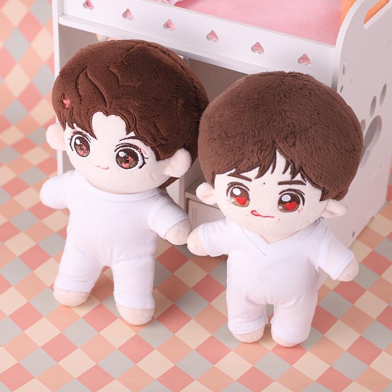 Children's clothes 20CM spot pajamas with bottom baby Limen 20 cm cotton dolls clothes cute pyjamas climbing clothes