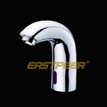 EASTPEER intelligent sense of water saving passive faucet constant current single cold all copper single hole wash basin quick opening intelligent induction