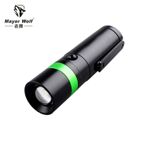  Multi-function hand rechargeable flashlight Strong light zoom long-range car led household waterproof outdoor camping flashlight