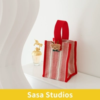 Мини-модель (поставляется с нижней пластиной) — красная кукольная булавка Visig, произвольный узор