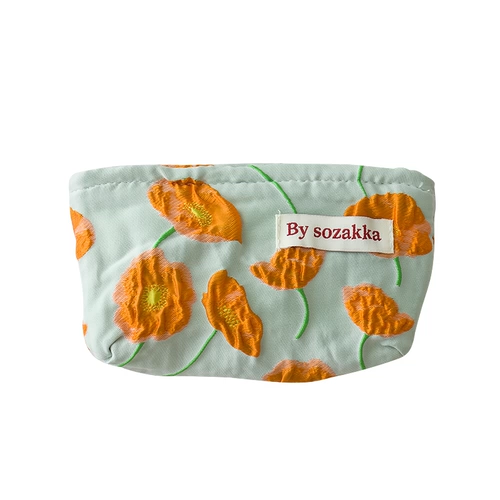 Брендовая свежая маленькая портативная косметичка, сумка через плечо, помада, румяна, косметическая пудра