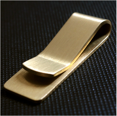 EDC Thickened Brass Money Clip Portable USD Clip Metal Banknote Clip Men And Women Bill Clip Note Clip