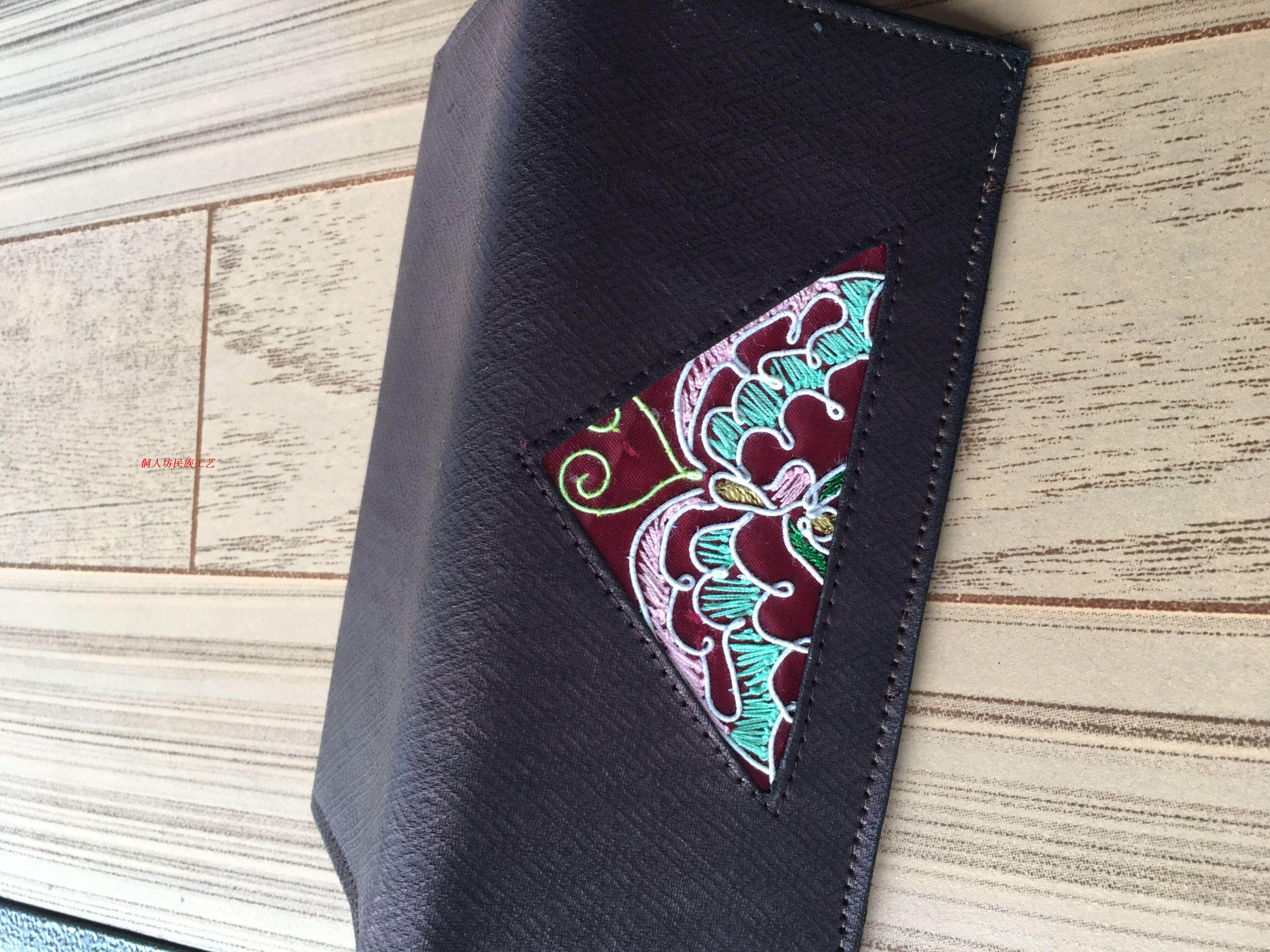 Dong Dong cloth bag National style personality wallet retro simple handmade cotton linen fabric card bag minority characteristics