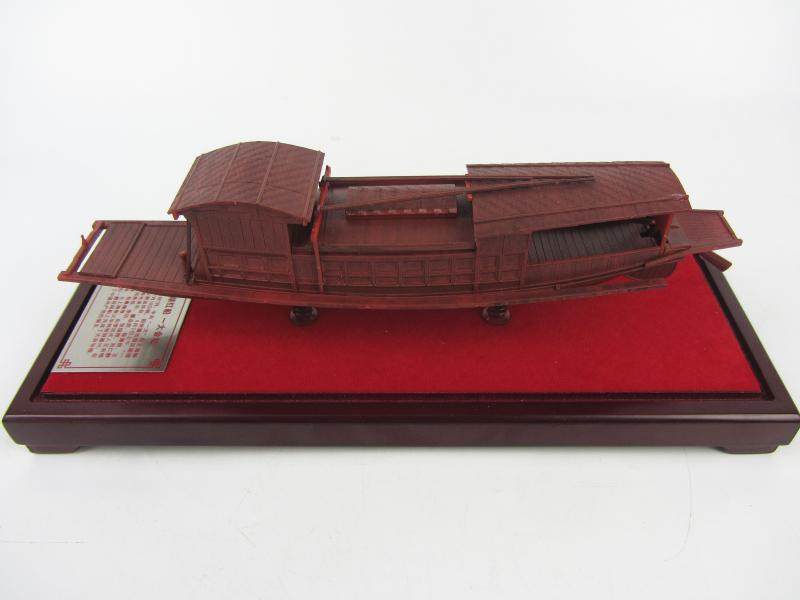 Red Boat South Lake Red Boat Jiaxing Red Boat of the Chinese Communist Party A large memorial boat display shows the Red Boat Model 1:35