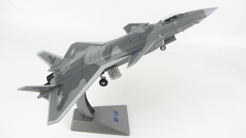 Annihilation of 20 fighter jet alloy annihilation of 20 finished product emulation aircraft panda model static pendulum piece collection aeromodei 1:72