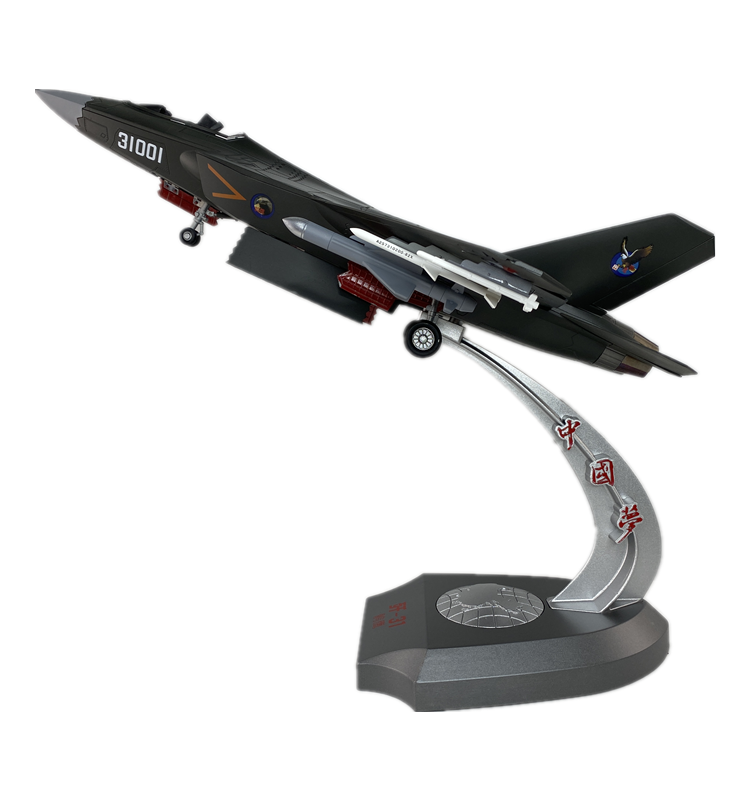 Falcon J-31 fighter model J-31 model J-31 alloy finished aircraft model military model 1:32