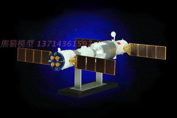 Shenzhou Nine docking God 8 Day Palace Intersection Combination of 8 God 9 manned spacecraft alloy model finished product 1:40