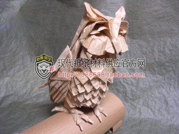 Ultrathin children handmade folding paper 40 gr natural color kraft paper with error square paper DIY need to prune yourself