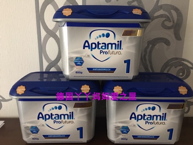 Spot German original dress Love him whitening gold version gold dress 1 section Aptamil milk powder 0 months up to six cans