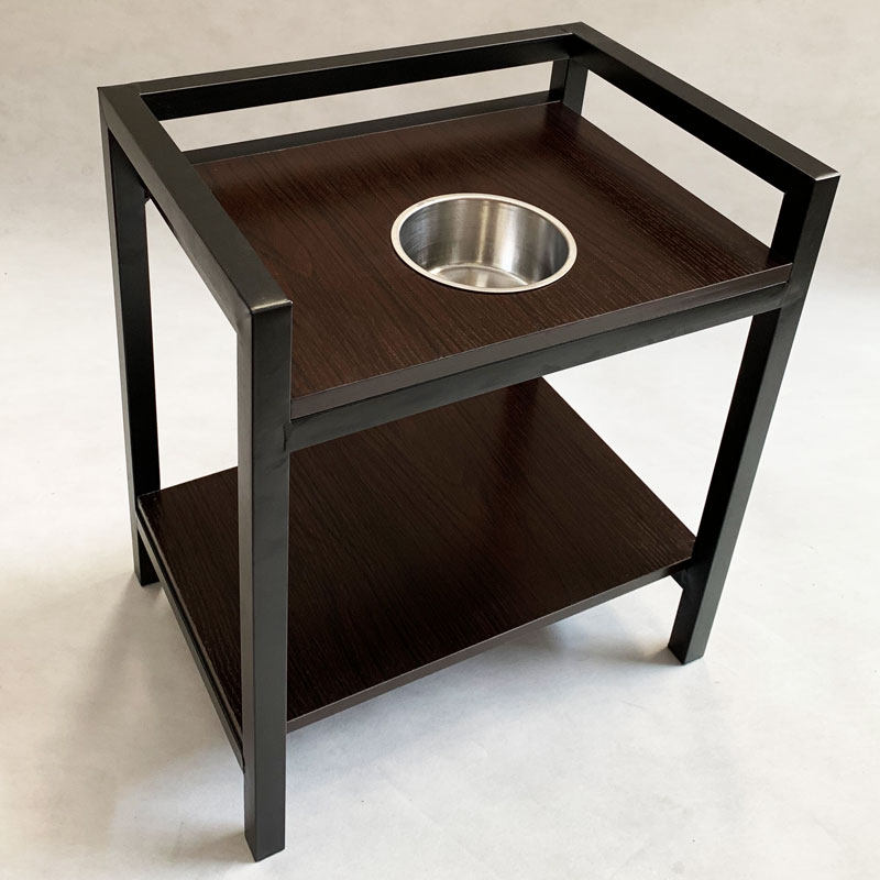 Mahjong machine coffee table chess room teahouse special tea rack household solid wood coffee table mahjong table next to small coffee table accessories