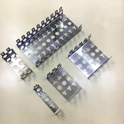 Kelong 100 pairs of telephone module rack Kelong strip rack 10 pairs of steel frame 100 pairs of module base Kelong row rack