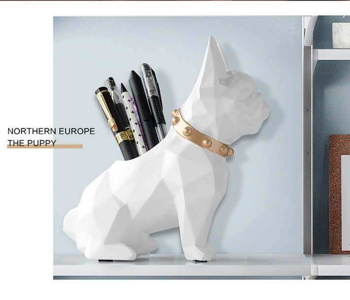 Nordic geometric puppy pen holder