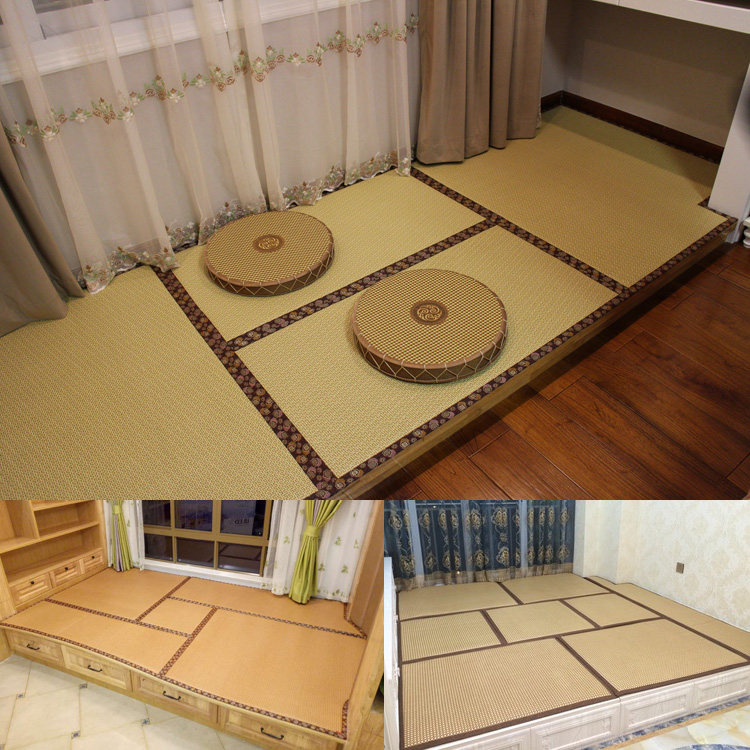 June cool to do vines cushion sponge cushion floating window cushion day-style tatami mattress thickened anti-slip summer bamboo rattan mat